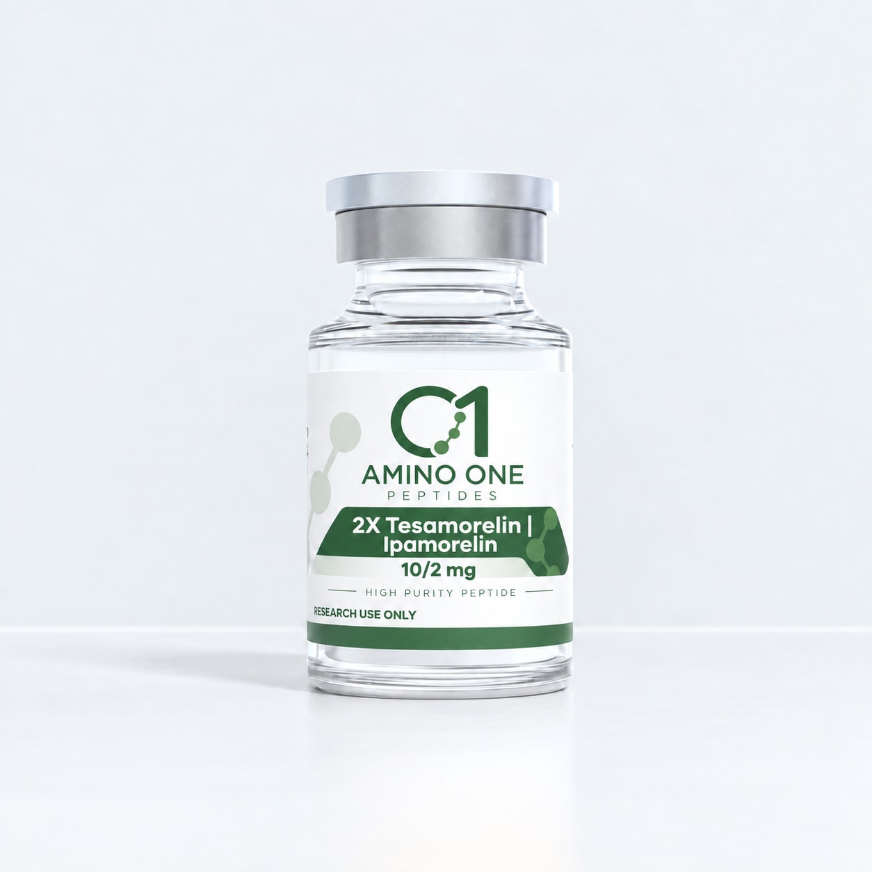 2X Tesamorelin | Ipamorelin research product